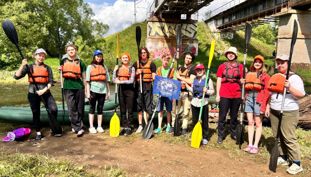 Участники сплава