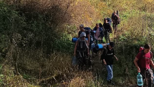 Подъем на утесы