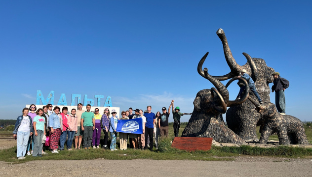 На древней стоянке