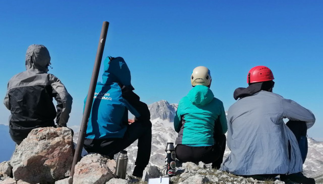на пер. Седло Оштена на пер. Седло Оштена
