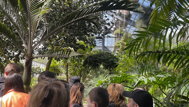 Экскурсия в оранжереях донецкого ботанического сада