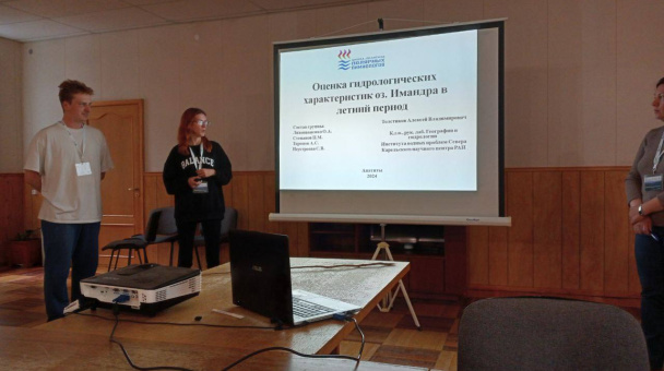 Ольга Лихоиваненко защищает проект