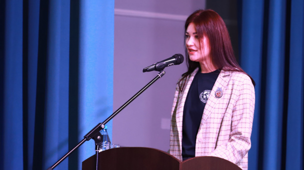 Руководитель Молодежного центра РГО Республики Хакасия - Ульяна Потылицына 