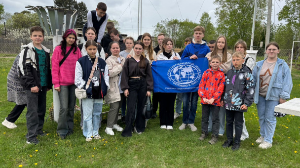 Посещение метеостанции