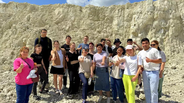 Меловой карьер в с. Атемар