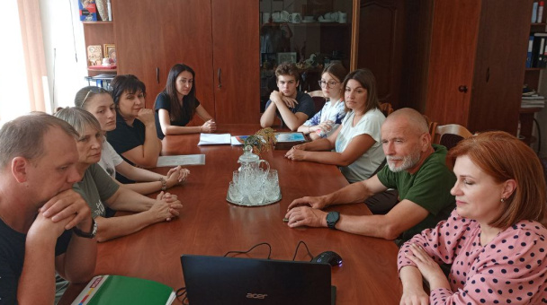 Встреча молодёжи РГО ДНР с представителями из Санкт-Петербурга и Сербии