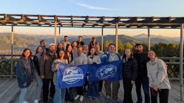 Участники на горе Тогая