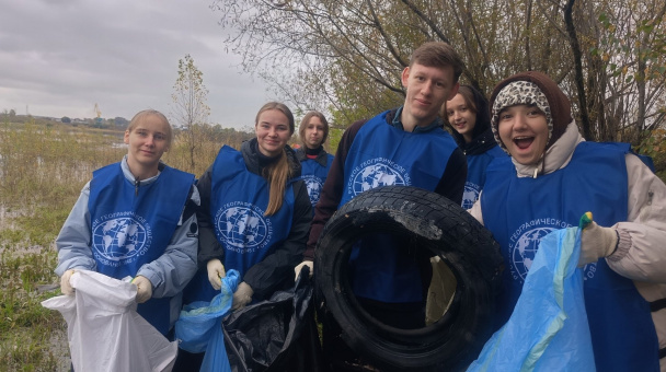 На акции "День Енисея"