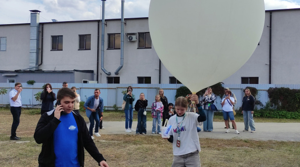 Запуск радиозонда