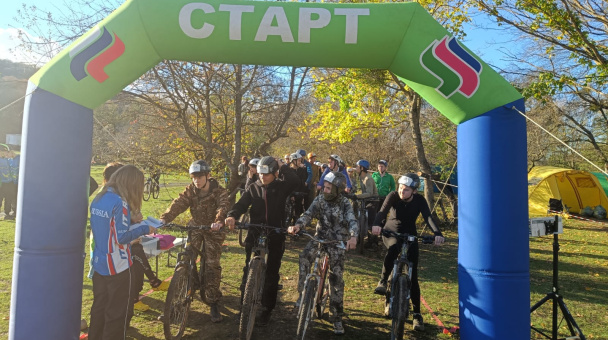 Заезд спортсменов