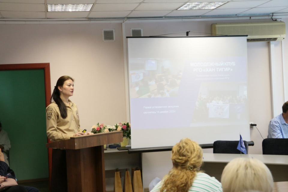 Представление доклада о деятельности отделения Молодежного клуба "Хан Тигир" Представление доклада о деятельности отделения Молодежного клуба "Хан Тигир"