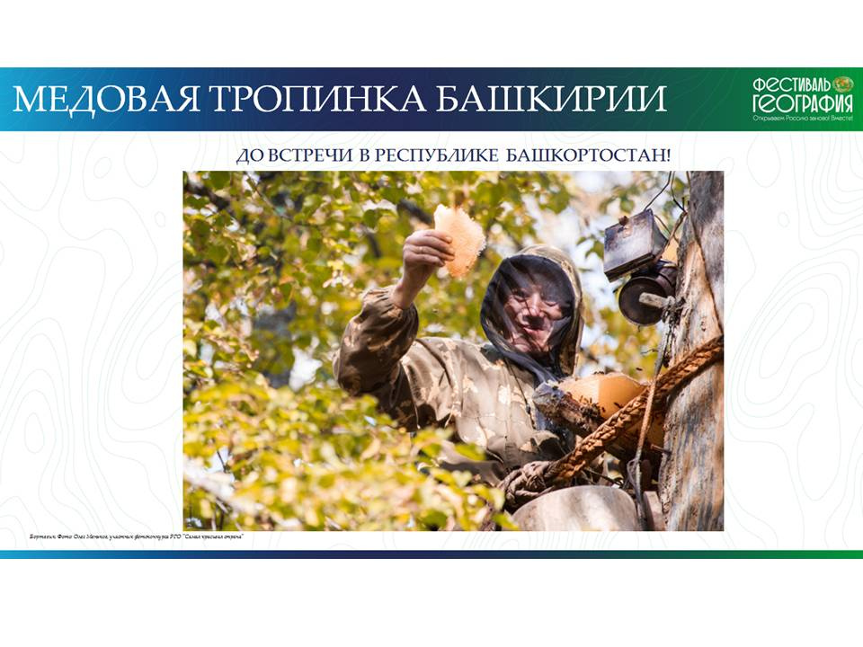 Медовая тропинка Башкирии Медовая тропинка Башкирии