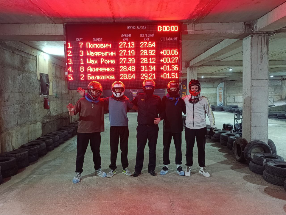 Турнир по картингу