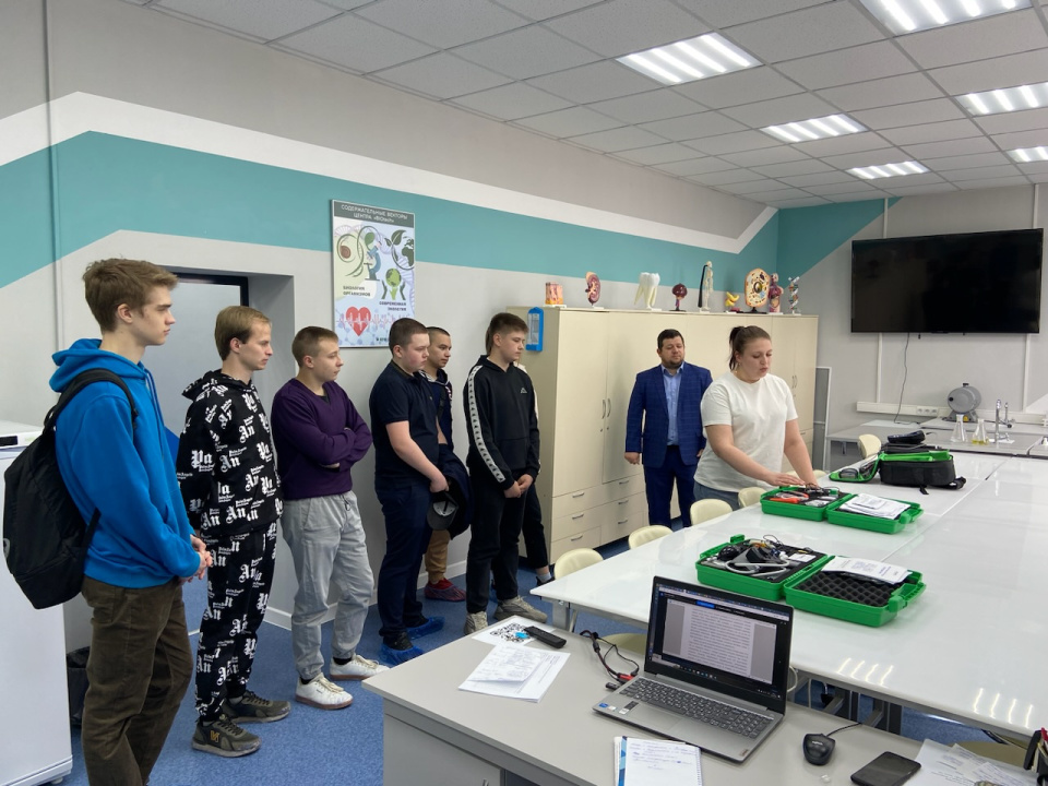 В одной из лабораторий