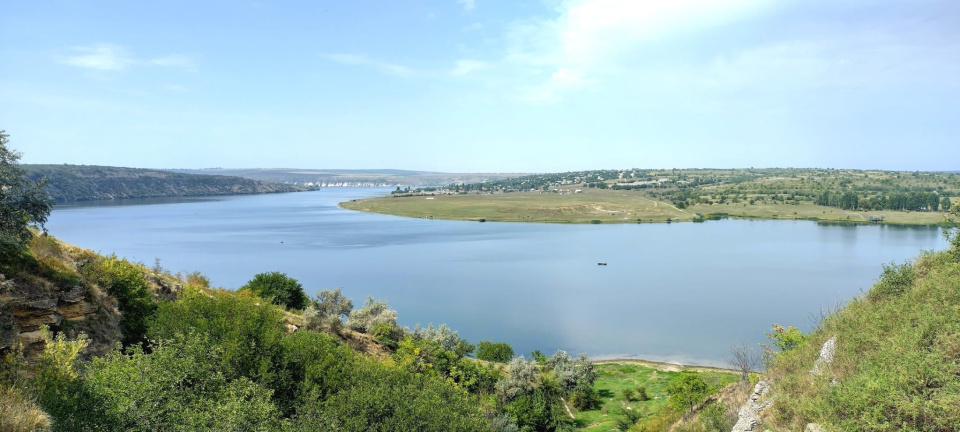 Вид на Дубоссарское водохранилище