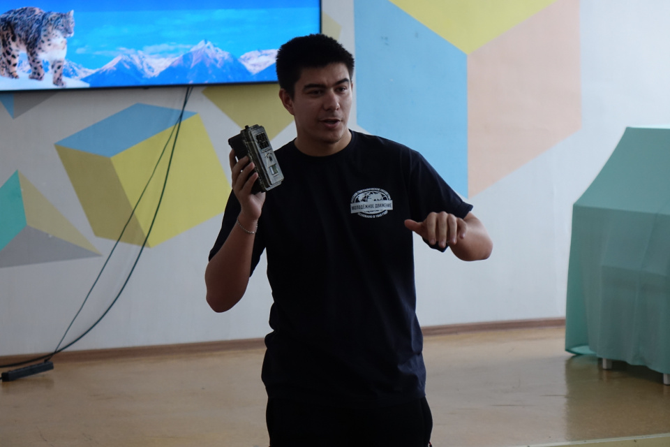 Школьники узнали о фотоловушке 