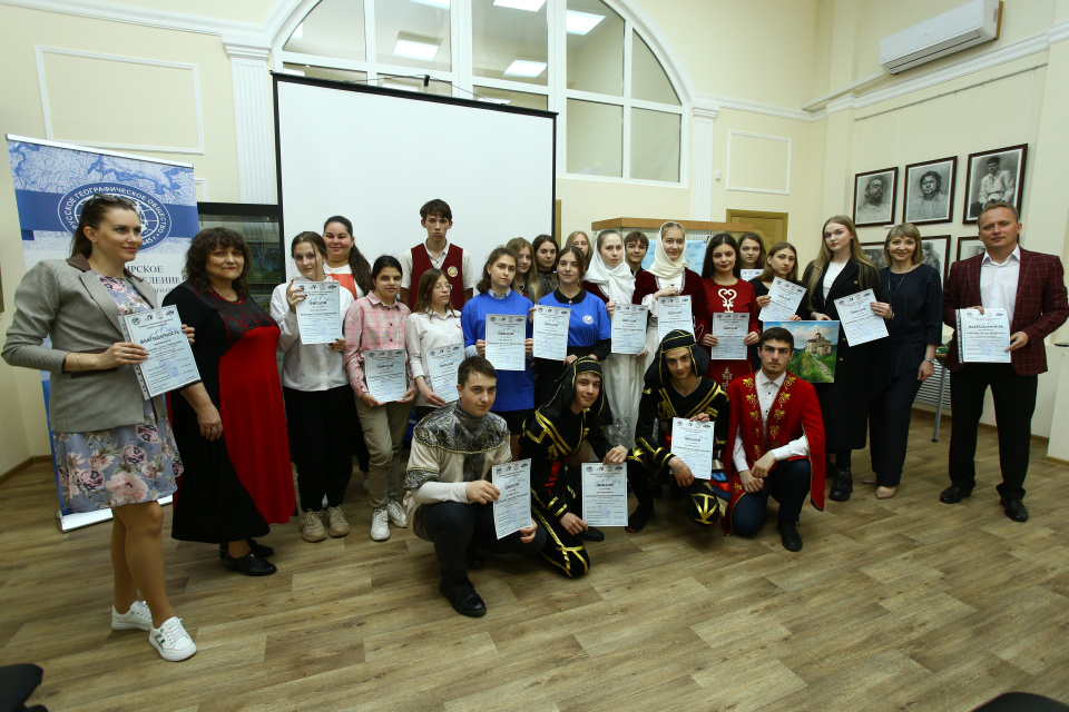 Победители и призеры Конкурса творческих проектов "Чудеса Кавказа" в 2022 году