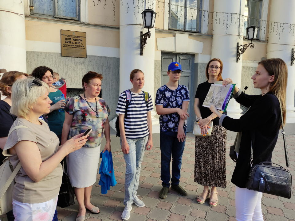 Во время экскурсии