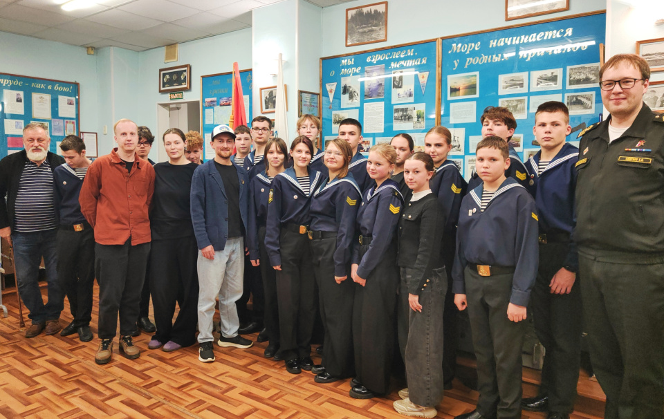 Участники встречи с Кириллом Баландиным