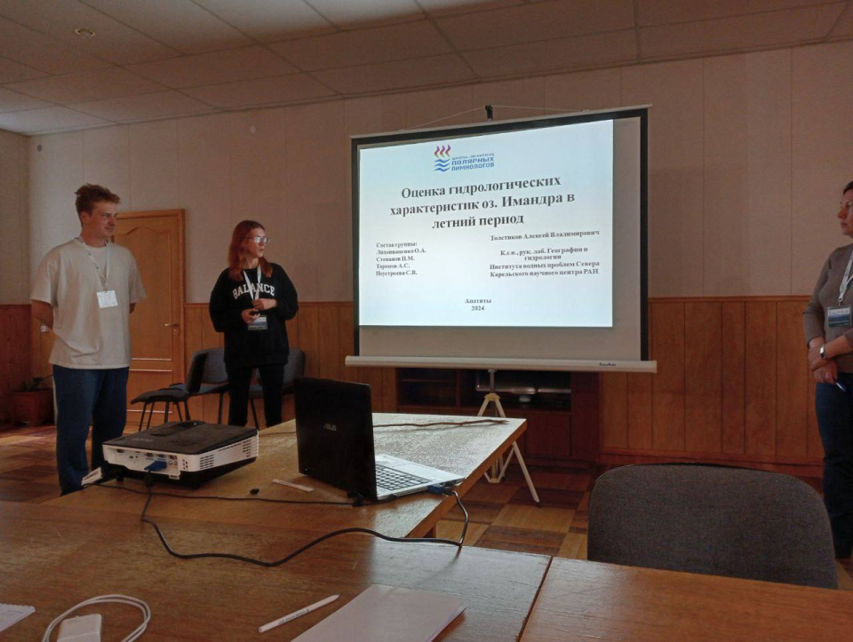 Ольга Лихоиваненко защищает проект