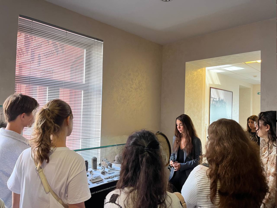 Экскурсия в штаб-квартире РГО в Москве