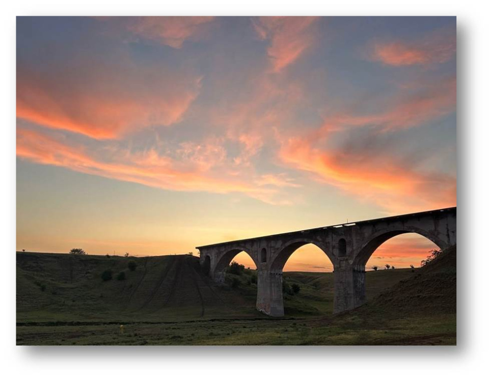 Конкурсная работа победителей Конкурса Богдана панферова и Талыбовой Дианы "Веселовский мост - перекресток времени и пространства"