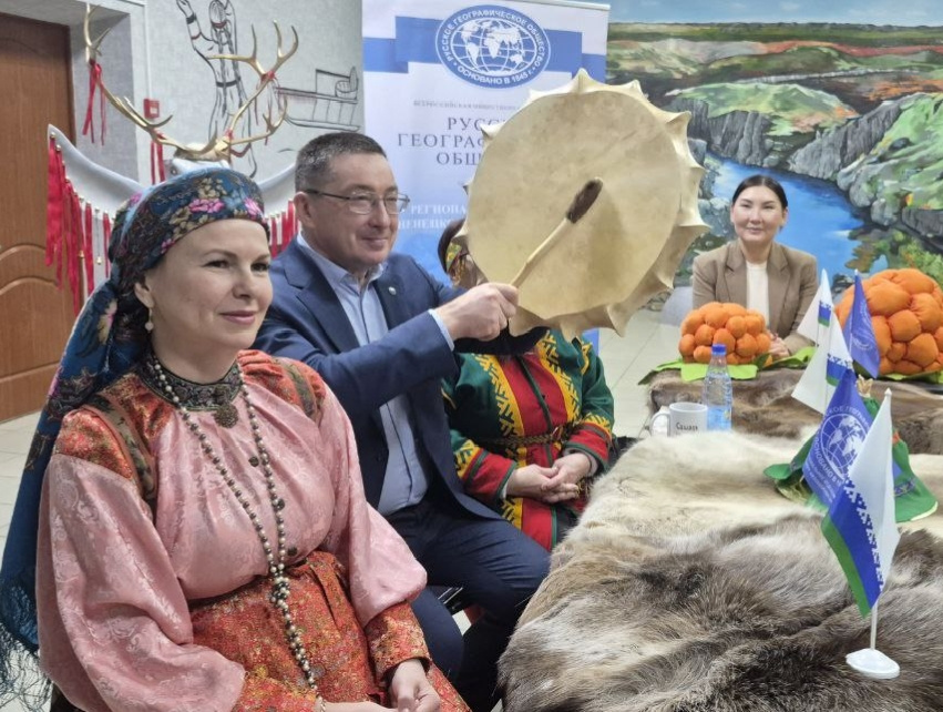 Накануне Географического диктанта видеомост объединил отделения РГО Армавира и Ненецкого автономного округа